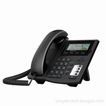 SIP Phone with Caller ID Display and Message Waiting Indication